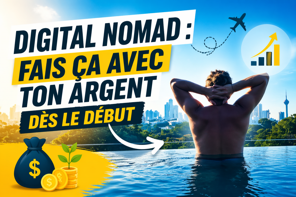 Digital Nomad fais ÇA dès ton 1er €