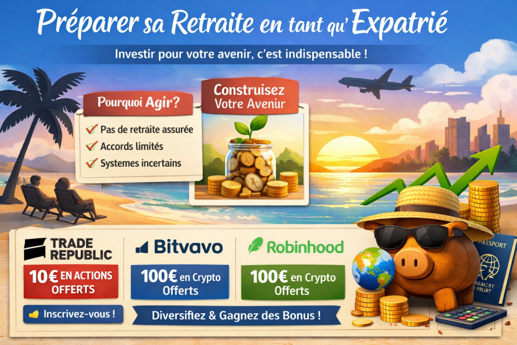 Pourquoi les expatriés doivent absolument préparer leur retraite eux-mêmes (et comment le faire concrètement dès aujourd’hui)