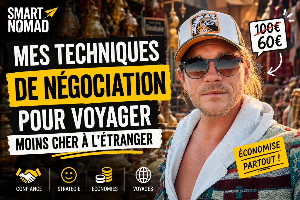 Comment négocier à l’étranger pour voyager moins cher