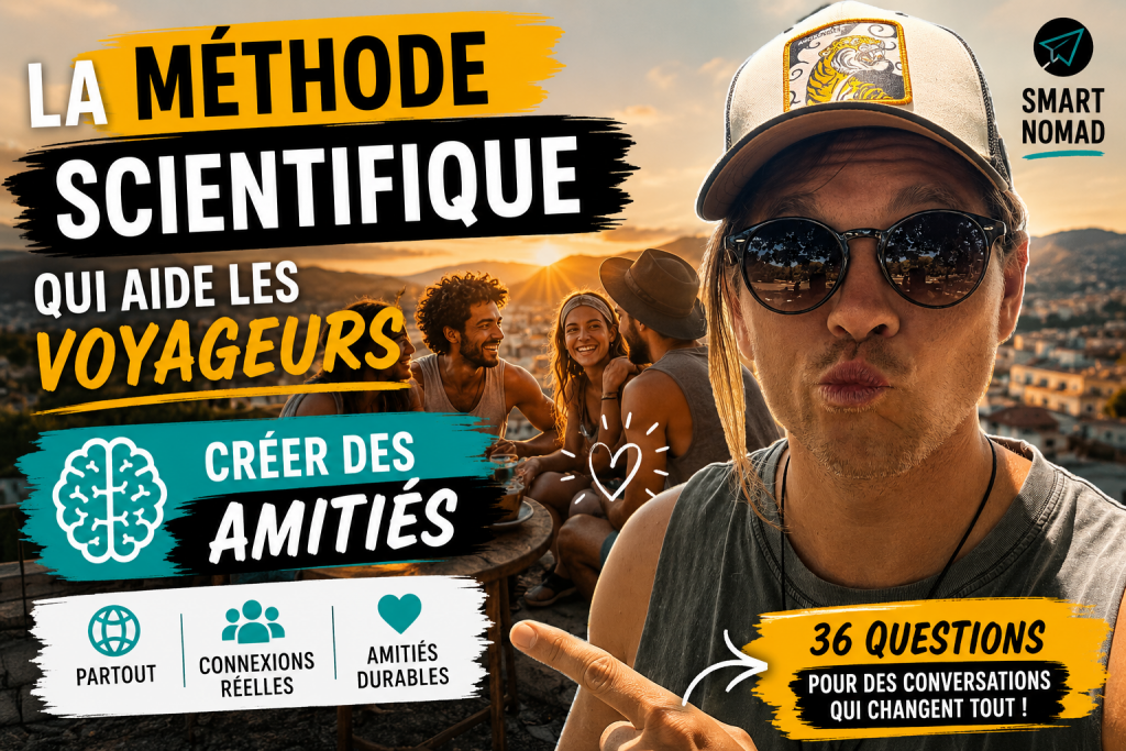 La méthode scientifique qui aide les voyageurs à créer des amitiés