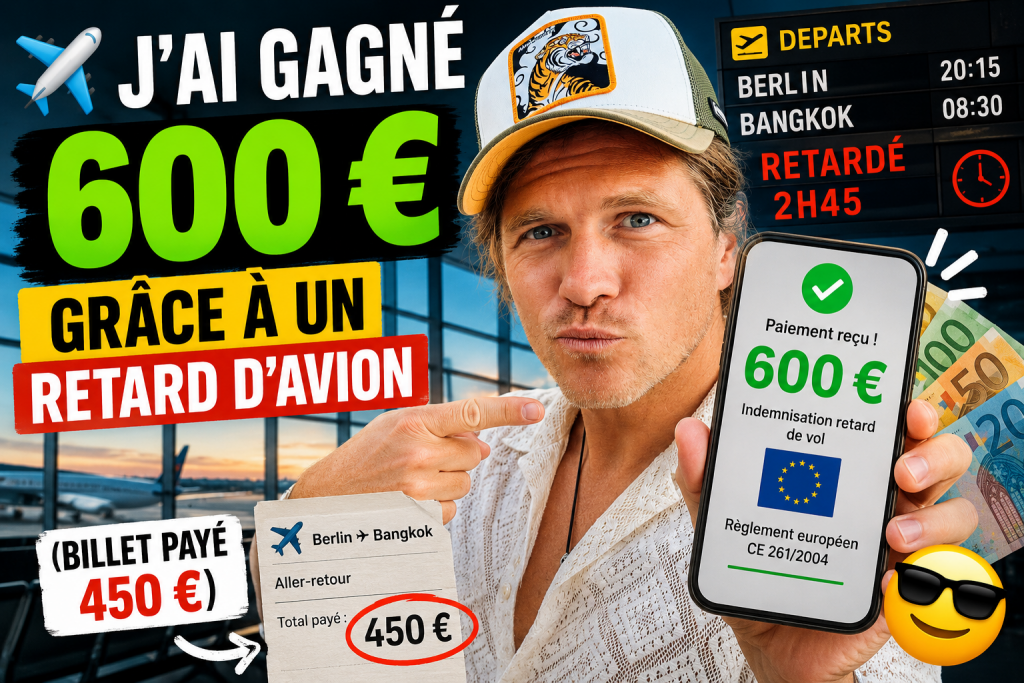 Indemnisation retard d’avion comment obtenir jusqu’à 600 € grâce au règlement européen