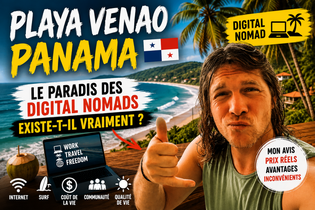 Playa Venao au Panama Le paradis des Digital Nomads existe t il vraiment