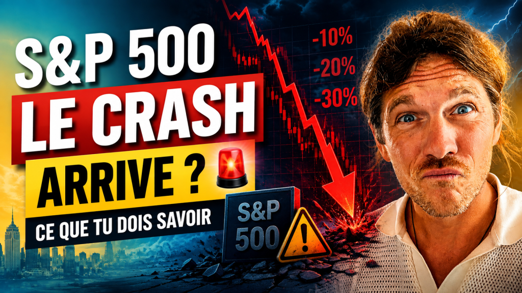 S&P 500 : LE CRASH ARRIVE ? 🚨 Ce que tu dois savoir
