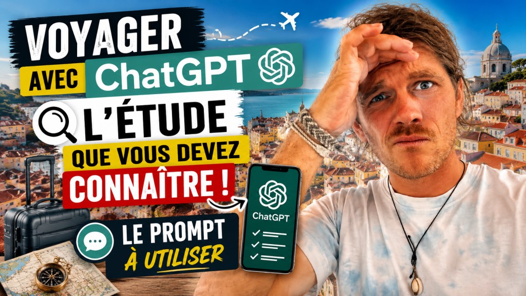 Voyager avec ChatGPT : l’étude que vous devez connaître